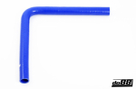 DO88 Silicone Hose Blue 90 degree long leg 0.875'' (22mm)