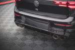 Maxton Design Rear Splitter for Volkswagen Golf R Hatchback Mk8 / Mk8 Facelift VW-GO-8-R-RD1G