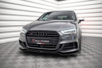 Maxton Design Front Splitter V.2 Audi S3 / A3 S-Line Sportback 8V Facelift AU-S3-3F-SB-FD2G
