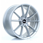 BOLA Wheels B19 18x8 5x108 ET35-45 CRYSTAL SILVER 9.05kg