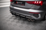 Maxton Design Street Pro Rear Diffuser Audi S3 Sedan 8Y AUS38YSCNC-RS1B