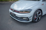 Maxton Design Front Splitter V.4 Volkswagen Polo GTI / R-line Mk6 VW-PO-6-GTI-FD4G