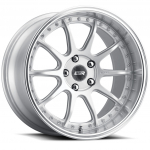 ESR Wheels CS12 18x9.5 5x114.3 ET35 Hyper Silver w/ Machined Lip 89551435 CS12HS-ML