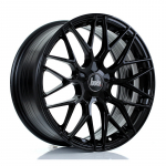BOLA Wheels B17 17x8 5x118 ET35-45 GLOSS BLACK 7.4kg
