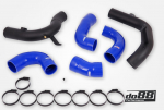 DO88 VAG 2.0 TSI EA888 Gen4 (245hp) OEM IC Pressure pipes. Blue hoses