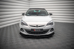 Maxton Design Street Pro Front Splitter V.1 + Flaps Opel Astra GTC OPC-Line J OPASJGTCOPCLINECNC-FD1B+FSF1G