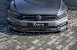 Maxton Design Front Splitter V.1 Volkswagen Passat R-Line B8 VW-PA-B8-RLINE-FD1G