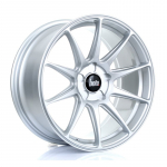 BOLA Wheels B15 18x8.5 5x115 ET35-45 CRYSTAL SILVER 9.1kg