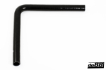 DO88 Silicone Hose Black 90 degree long leg 0.875'' (22mm)