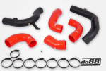 DO88 VAG 2.0 TSI EA888 Gen4 (245hp) OEM IC Pressure pipes. Red hoses