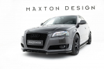 Maxton Design Front Splitter Audi A3 8P Facelift AU-A3-2F-FD1G