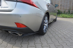 Maxton Design REAR SIDE SPLITTERS Lexus IS Mk3 Facelift T LE-IS-3F-T-RSD1G