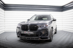 Maxton Design Front Splitter BMW X3 M-Pack G01 Facelift / iX3 M-Pack G08 Facelift BM-X3-01F-MPACK-FD1G+FD1RG