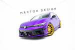 Maxton Design Front Splitter V.2 Volkswagen Golf R Hatchback Mk8 Facelift VW-GO-8F-R-FD2G