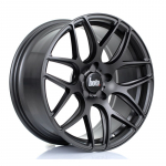 BOLA Wheels B8R 18x8.5 5x100 ET25-45 MATT GUNMETAL 9.8kg
