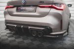 Maxton Design Prepreg Carbon Fiber Rear Side Splitters BMW M4 G82 / G82 Facelift CF-BM-4-G82-M-RSD1-245-P