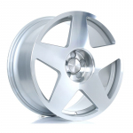 BOLA Wheels B10 19x9.5 5x115 ET25-45 SILVER POLISHED FACE 13.5kg