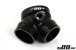 DO88 Audi S4/A6 2.7 Bi Turbo Throttle body hose Black
