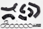 DO88 VAG 2.0 TSI EA888 Gen4 (245hp) OEM IC Pressure pipes. Black hoses