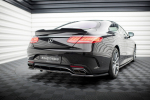 Maxton Design Rear Splitter (with vertical bars) Mercedes-Benz S Coupe AMG-Line C217 Facelift ME-S-C217-AMGLINE-C-RD1G+RD2G