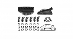 Eventuri BMW E46 M3 Hybrid Carbon Airbox without Full Carbon Intake EVE-E46ABX-CF-PLM