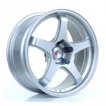 2FORGE Wheels ZF7 18x8 5x115 ET0-20 CRYSTAL SILVER 9.1kg