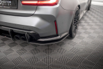 Maxton Design Street Pro Rear Side Splitters V.1 BMW M3 Sedan / Touring G80 / G81 BM3G80MCNC-RSD1B