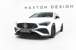Maxton Design Front Splitter Mercedes-AMG CLA 35 Coupe / Shooting Brake C118 Facelift / X118 Facelift ME-CLA-118F-35-FD1G+FD1RG