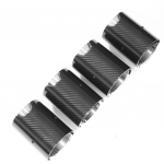 BMW M2/M3/M4/M5 F10/F80/F82/F83/F87 CARBON FIBRE EXHAUST TIPS - CHROME x4