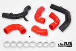 DO88 AUDI SEAT SKODA VW 1.8 / 2.0 TSI (MQB) OEM IC Pressure pipes. Red hoses