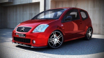 Maxton Design FRONT SPLITTER CITROEN C2 VTS CI-C2-1-VTS-FD1G