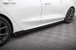 Maxton Design Street Pro Side Skirts Diffusers + Flaps Ford Focus ST / ST-Line Mk4 FOFO4STCNC-SD1B+SRF1G