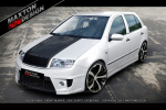 Maxton Design Side Skirts Skoda Fabia Mk1 < Demonic > SK-FA-1-DEMONIC-S1A