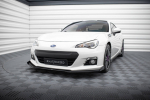 Maxton Design Street Pro Front Splitter V.1 + Flaps Subaru BRZ Mk1 SUBRZ1CNC-FD1B+FSF1G