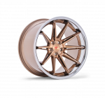 Ferrada Wheels CM2 20x10 5x112 ET45 Brushed Cobre / Chrome Lip CM220105112BCP45