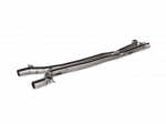 Akrapovic Porsche Panamera 4 / 4 E-Hybrid / 4S E-Hybrid / GTS / Turbo E-Hybrid / Turbo S E-Hybrid (976) Link Pipe Set L-PO/T/19