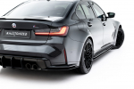 Maxton Design Street Pro Rear Side Splitters V.3 BMW M3 Sedan / Touring G80 / G81 BM380MCNC-RSD1BRB