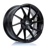 BOLA Wheels B25 17x7.5 5x100 ET40-45 GLOSS BLACK 7.55kg