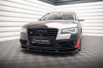 Maxton Design Front Splitter V.2 Audi S8 D4 AU-A8-D4-SLINE-FD2G