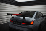 Maxton Design Carbon Spoiler With Internal Brackets Uprights + LED BMW M3 G80 / M340i G20 / 3 M-Pack G20 / 3 Standard G20 CF-BM-3-G80-M-WING5-INT-245-P+LED