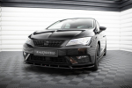 Maxton Design Front Splitter V.1 Seat Leon Mk3 Facelift SE-LE-3F-FD1G