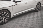 Maxton Design Street Pro Side Skirts Diffusers V.1 Volkswagen Arteon R/ R-Line Sedan / Shooting Brake Mk1 Facelift VWAR1FRLINECNC-SD1BRB
