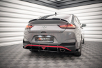 Maxton Design Street Pro Rear Side Splitters + Flaps Hyundai I30 Fastback N-Line Mk3 Facelift HYI303FNLINEFBCNC-RS1BRB+RSF1G