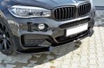 Maxton Design FRONT SPLITTER v.1 for BMW X6 F16 MPACK BM-X6-16-MPACK-FD1G