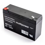 Multipower MP12-6 6V 12Ah AGM Akumuliatorius nereikalaujantis priežiūros