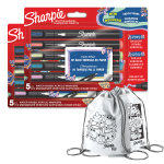 Sharpie akrilinių žymeklių rinkinys 10 vienetų Earth Colours su dažų mai&scaron;eliu
