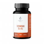 Vitaminų kompleksas D3+K2, N60