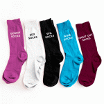 Moteri&scaron;kų kojinių rinkinys "My hobbies socks"