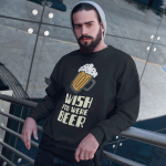 Džemperis "Wish you were beer" (be kapi&scaron;ono)