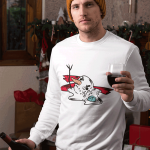 Džemperis "Tirpstantis besmegenis" (be kapi&scaron;ono)